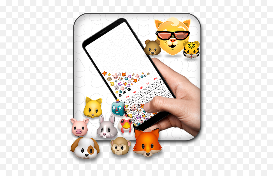3d Falling Emoji Gravity Keyboard Theme - Dot,Falling Emoji