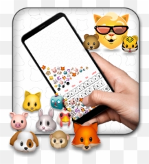 3d Falling Emoji Gravity Keyboard Theme - Dot,Falling Emoji