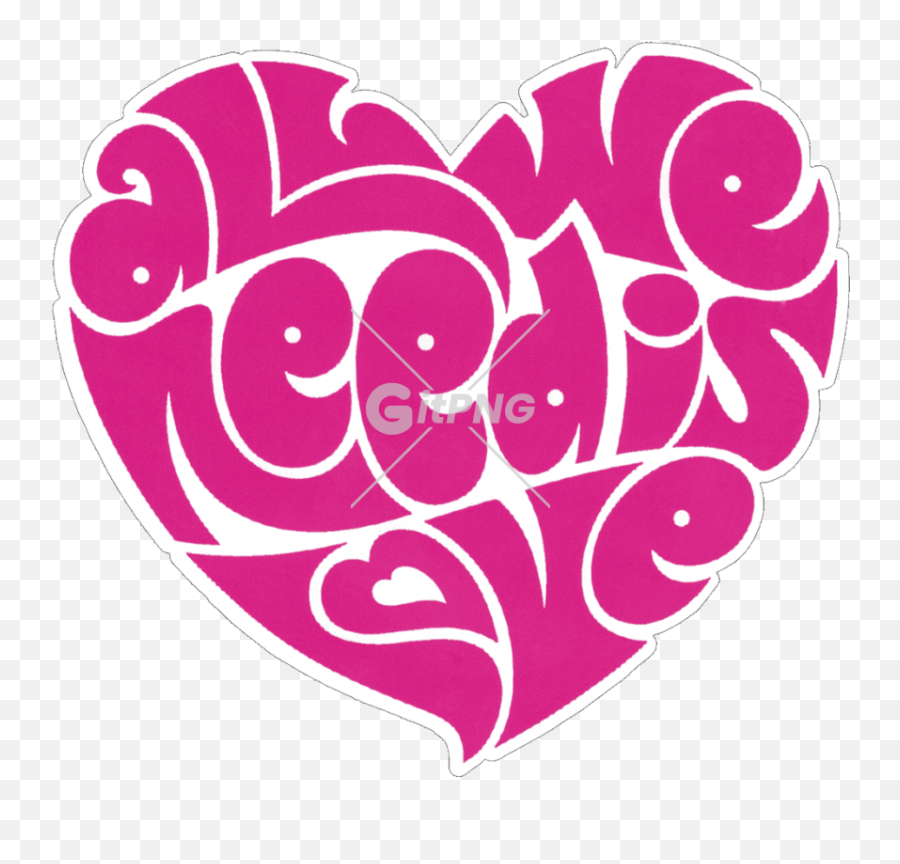 Tags - Heart Shape Gitpng Free Stock Photos All We Need Is Love Heart Emoji,Emoticon Aureola