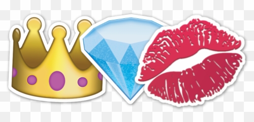 Emoji Tumblr Emoticon Friends Lindo - Corona Emoji Iphone,Emoji Beso
