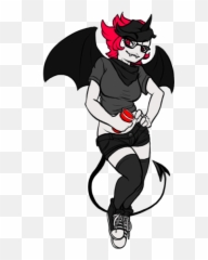 Marquer Bean Marqueer As Hell - Demon Emoji,Emoticon (furries In A Blender)