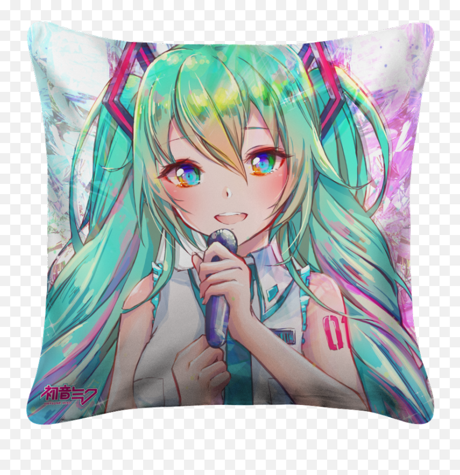 For Fans By Fanscute U0026 Shiny Pillow Case - Hatsune Miku Cute Emoji,Life Emoji Pillow