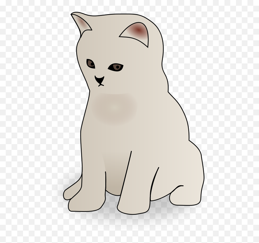 Free Clipart Kitten Sutrannu - Cat Tux Paint Emoji,Free Cute Kittenl Emoticons