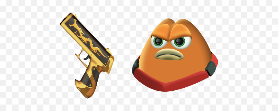 Killer Bean Meme Cursor - Las Armas De Killer Bean Emoji,Mike Wazowki Meme Emoji