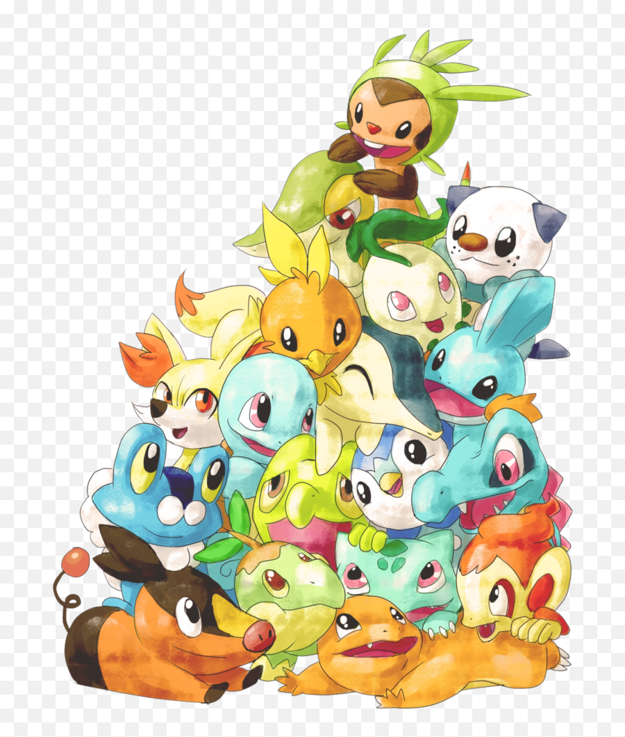 Starter - All Pokemon Starters Emoji,Piplup Emojis Discord