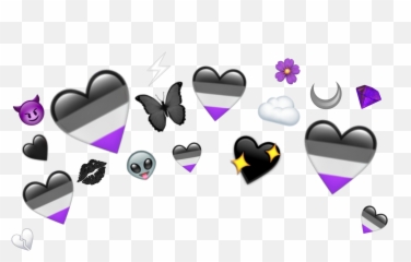 Ace Asexuality Sticker By Ana The Trashbin - Girly Emoji,Ace Emoji