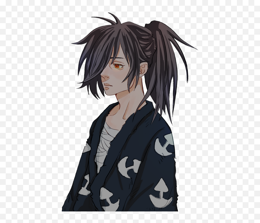 Dororo Hyakkimaru Sticker - Hyakkimaru Png Emoji,Bleach Anime Character Stickers Emoticons