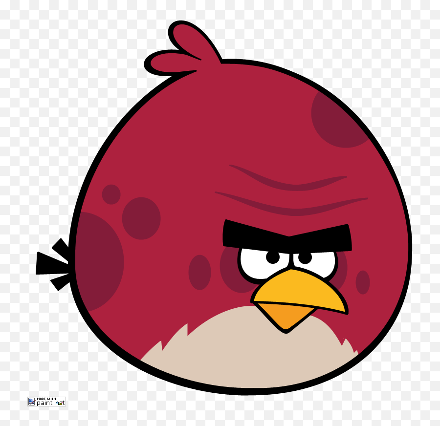 Red Bird Angry Birds - Angry Birds Red Png Emoji,Bird Emoji Pillows