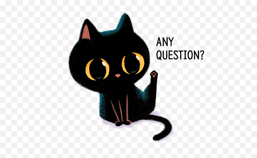 Black Cat Emoji Happy My Ash - Black Cat Emotes,Black Cat Emoji