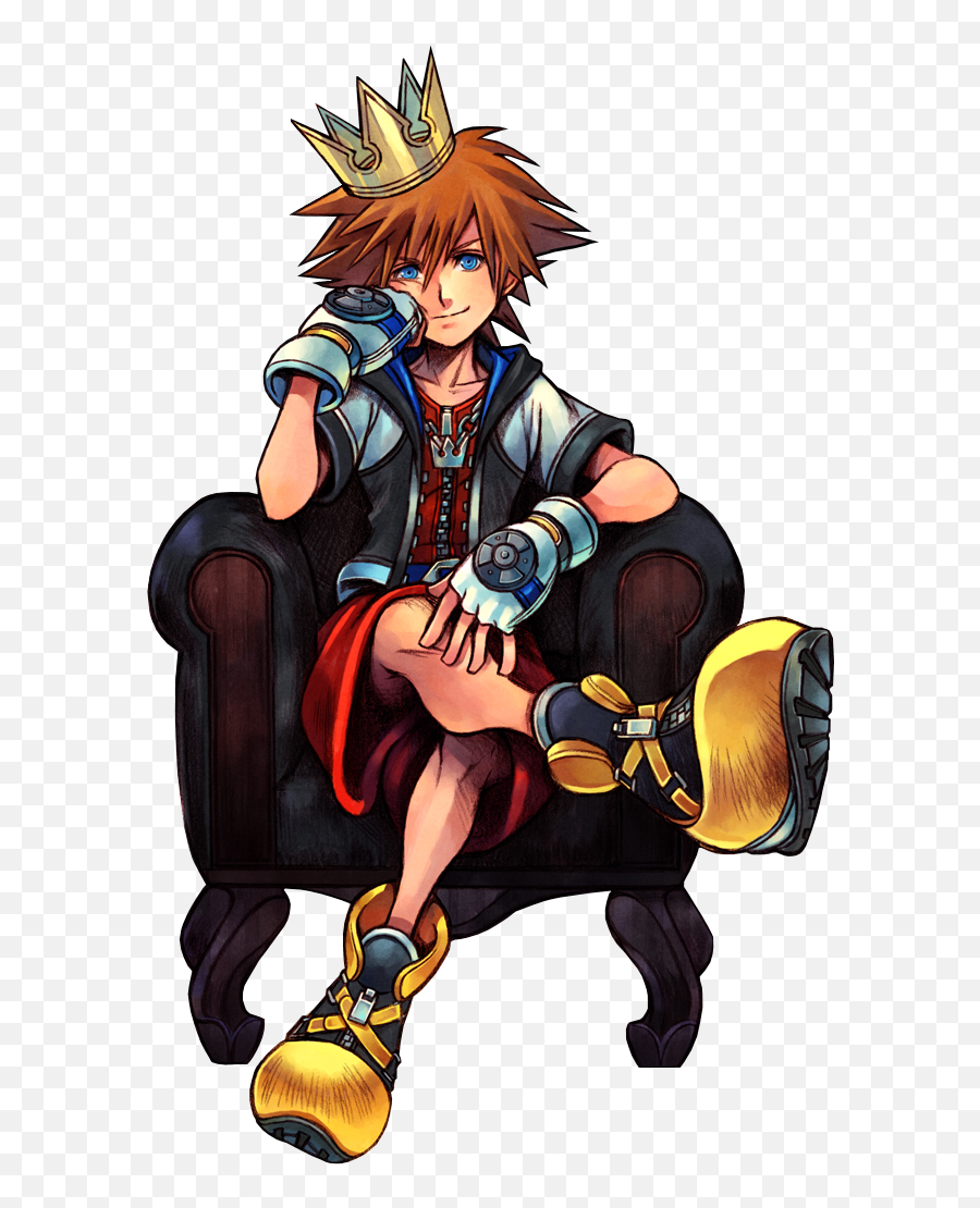 Kingdom Hearts Iii Png Image - Kingdom Hearts King Sora Emoji,Kingdom Hearts 3 Emoji