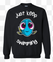 Finding Dory Swimming Shirts Just Keep - Long Sleeve Emoji,Dory Finding Nemo Emoticon