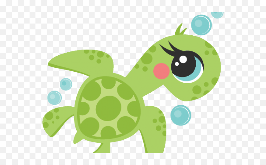 Cute Clipart Sea Turtle - Cartoon Cute Sea Turtle Png Cute Turtle Png Transparent Emoji,Sea Turtle Emoticon