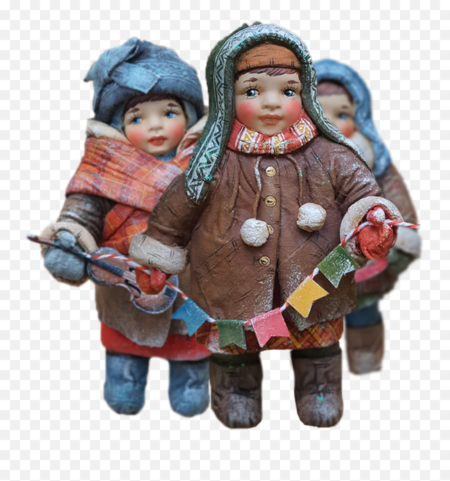 Russian Doll Manufactory - Woolen Emoji,Emotion Dolls