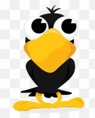 Nichijou - Clipart Of Cute Crow Emoji,Nichijou Mai Showing Emotion