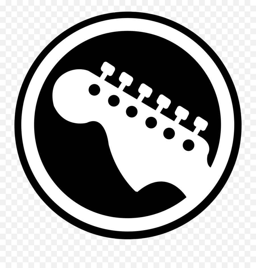 Guitar Icon Png 268737 - Free Icons Library Rock Band Guitar Logo Emoji,Rock Girl Guitar Emoticon Facebook