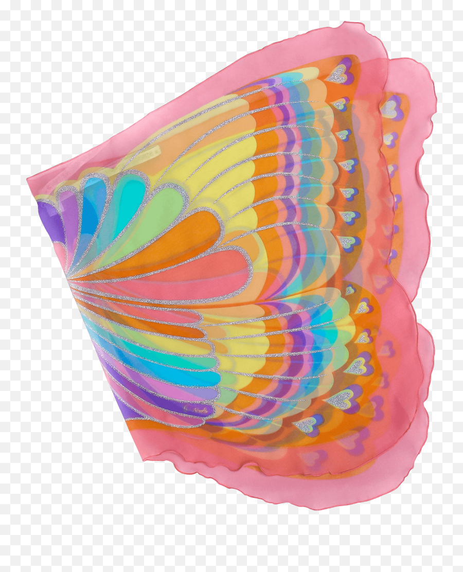 Pink Rainbow Butterfly Fantasy Wings - Decorative Emoji,Rainbow Emoji Dogs