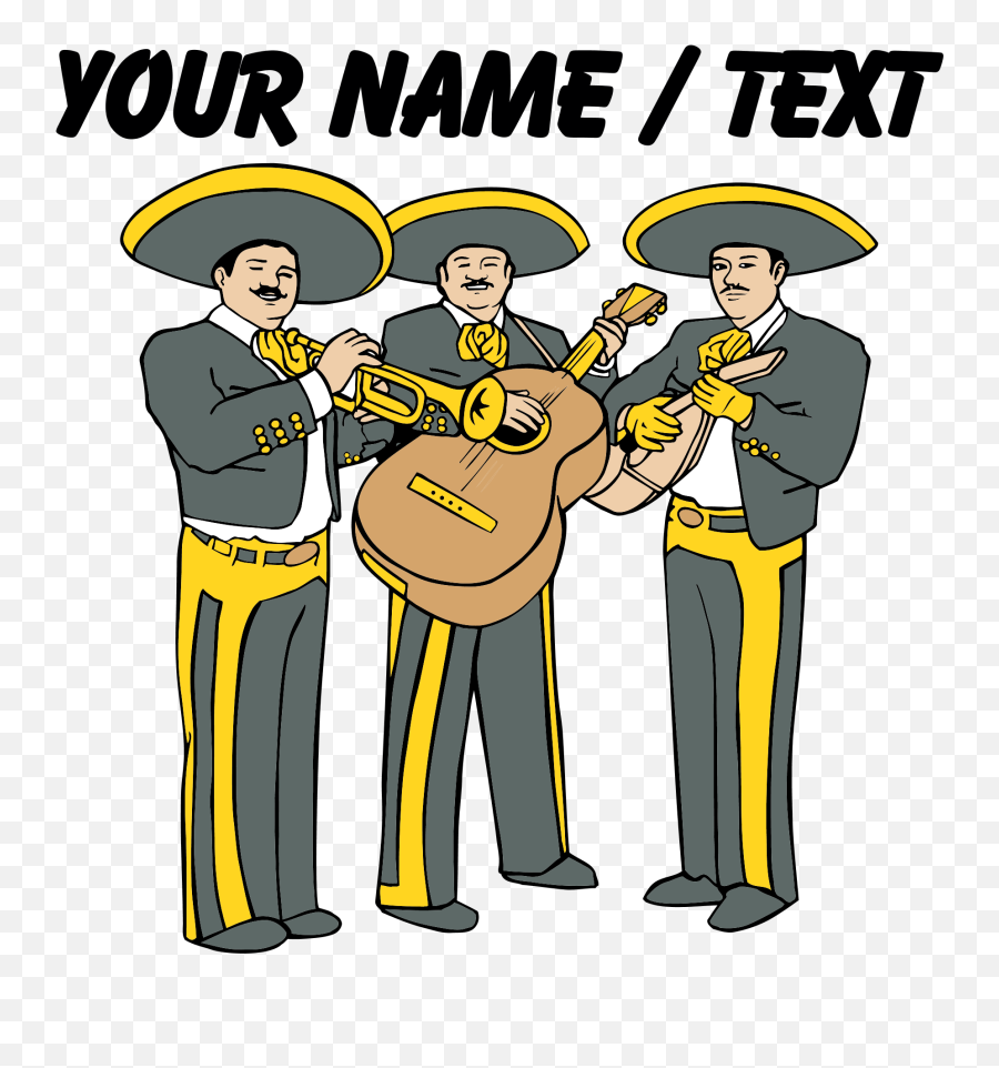 This Custom Mariachi Band Design Is A Great Gift Idea Emoji,Facebook Emoticon Mariachi