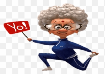 Describing People - Grandma Character Emoji,Glasses With Blonde Hair Emojis