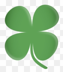 4 Leaf Clover Clipart Clipartfest 5 - Clipartix Four Leaf Clover Png Free Emoji,Leaf Emoji