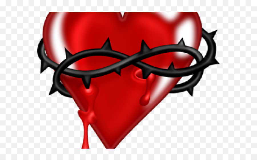 Download Hd Gothc Clipart Gothic Heart - Gothic Heart Emoji,Heart Pounding Love Emojis