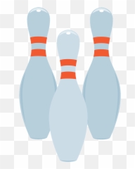 Bowling Pins Clipart Transparent Image - Clipart World Emoji,Bowling Emoji