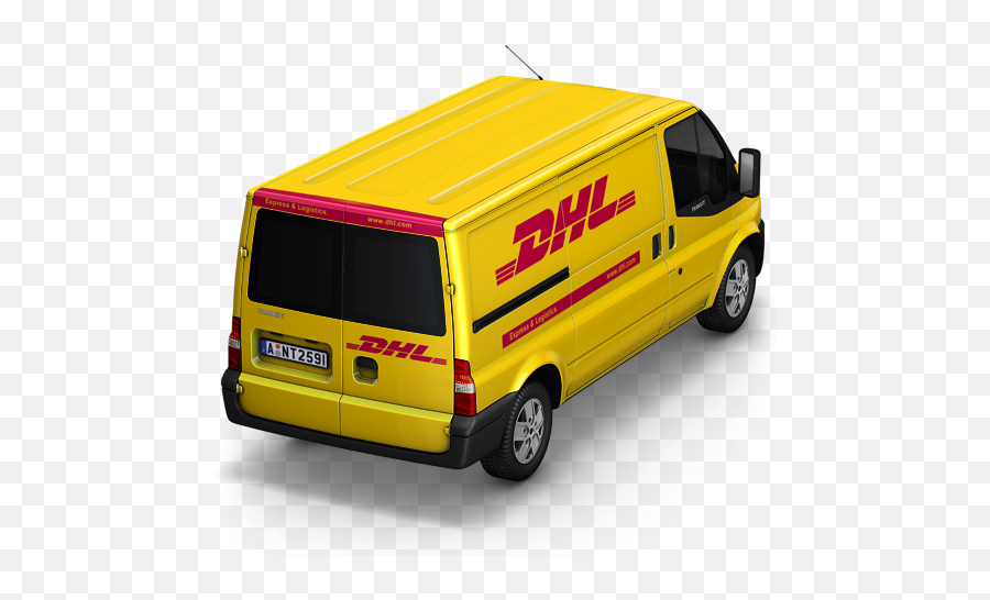 Dhl Van Back Icon - Dhl Icon Logo Transparent Emoji,Minivan Emoji