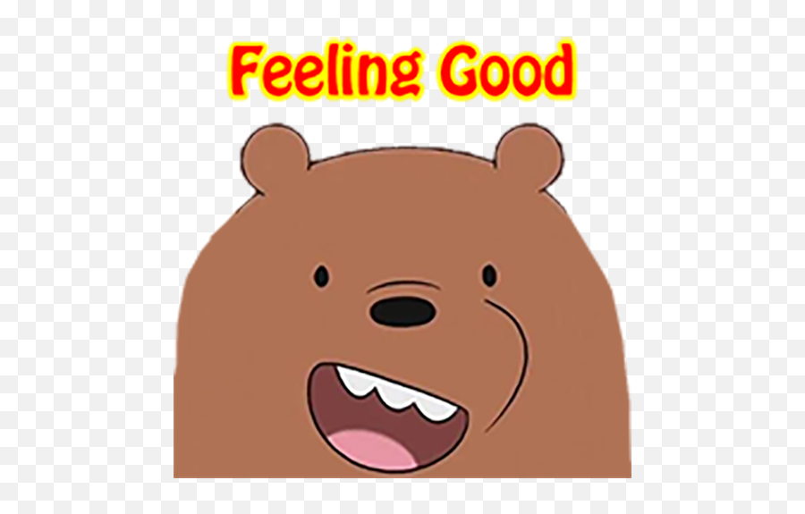 Bare Bears Sticker 10 Apk Download - Combokeapstiker Happy Emoji,We Bare Bears Emoji