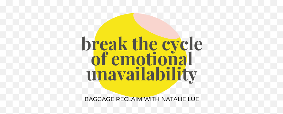 Break The Cycle - Dot Emoji,No Emotions No Relationship