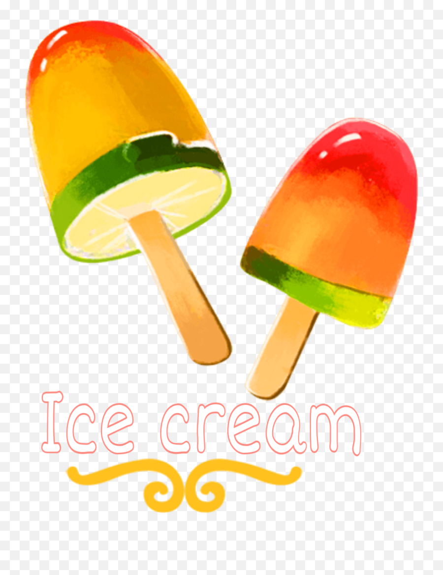 Icecream Juce Candy Summer Sticker - Language Emoji,Emoji Pop Rainbow And Candy