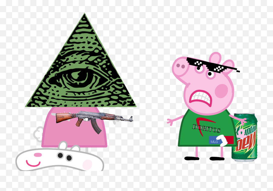 Mlg Lluminati Png U0026 Free Mlg Lluminatipng Transparent - Mlg Peppa Pig Transparent Emoji,Mlg Emojis