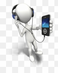 Genealogy Gems Listening Emoji Images - Audio Stick Figure,Listening Emoji