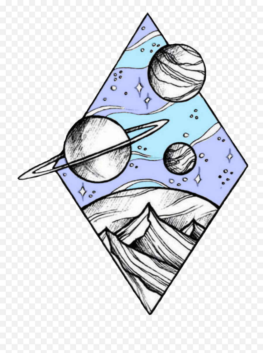 Galaxy - Drawing Space Art Easy Emoji,Tumblr Galaxy Emojis