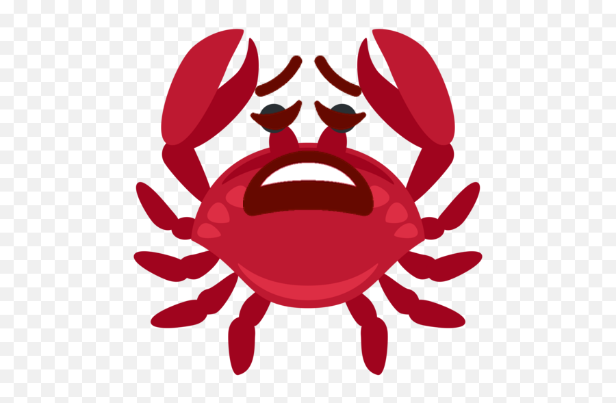 Emojis Crab Emoji,Weary Emoji Png