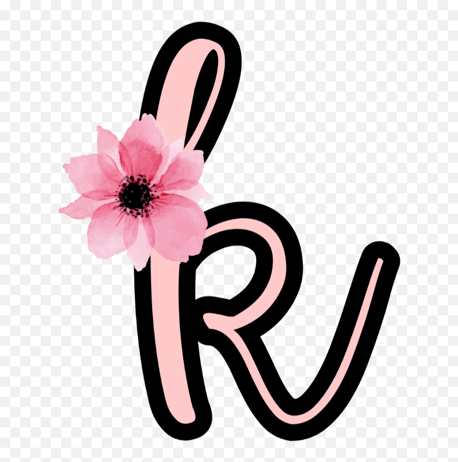K Letter Alphabet Sticker By Kim Gologabin - Girly Emoji,Kim K Emoji