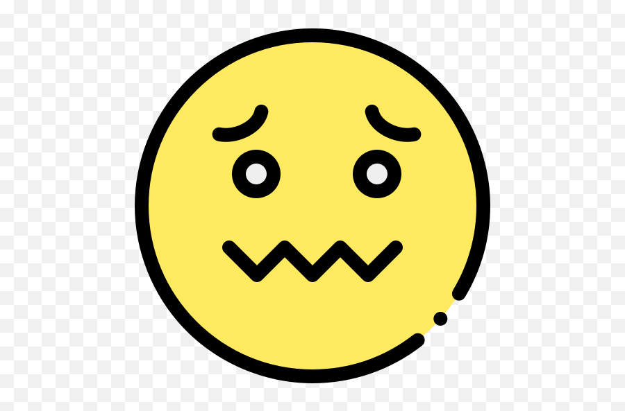 Scare - Free Smileys Icons Scare Icon Emoji,Whatsapp Emojis Png Scare
