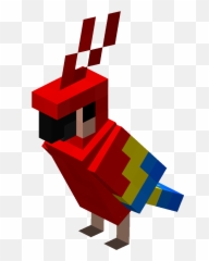 Parrot U2013 Official Minecraft Wiki - Minecraft Parrot Png Emoji,Minecraft Custom Heads Emojis