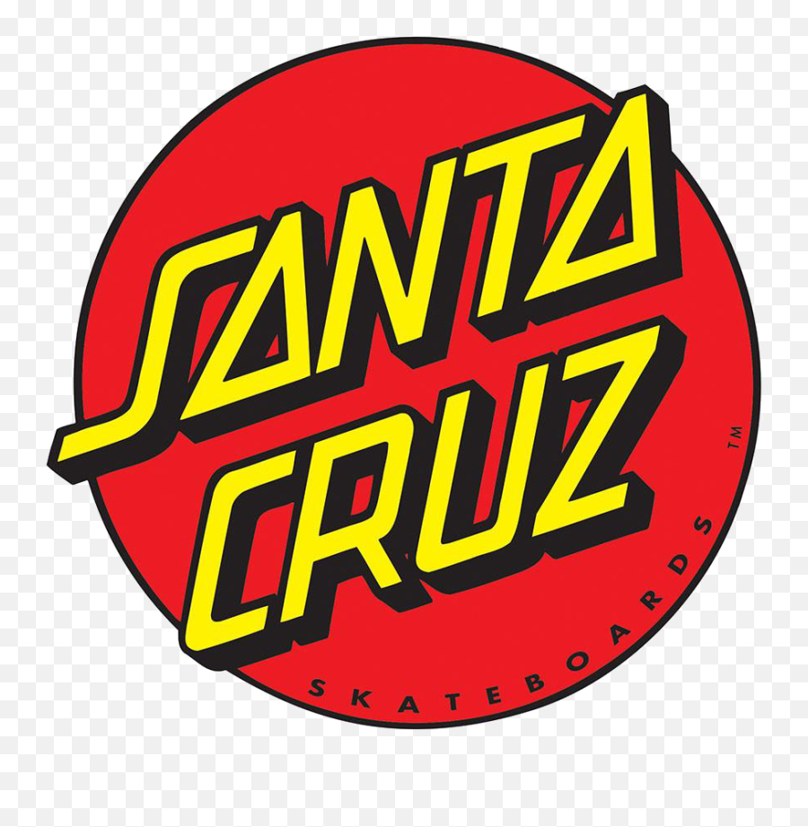 Santa Cruz Top Size Chart - Santa Cruz Skateboards Logo Emoji,Body Code Emotion Code Santa Cruz