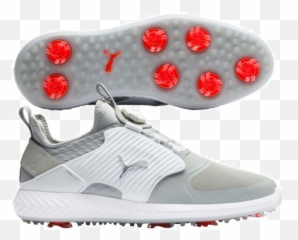 Puma Ignite Pwradapt Caged Disc Gray - Puma Golf Ignite Pwradapt Caged Shoes Emoji,Sketcher Emoji Shoes
