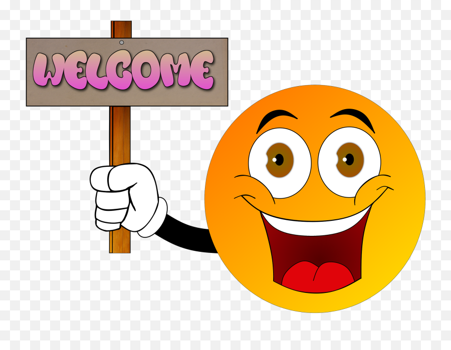 Download Free Photo Of Cartoon Welcome Hello Joy Laugh - Cartoon Images Of Welcome Emoji,Happy Thanksgiving Emoticon