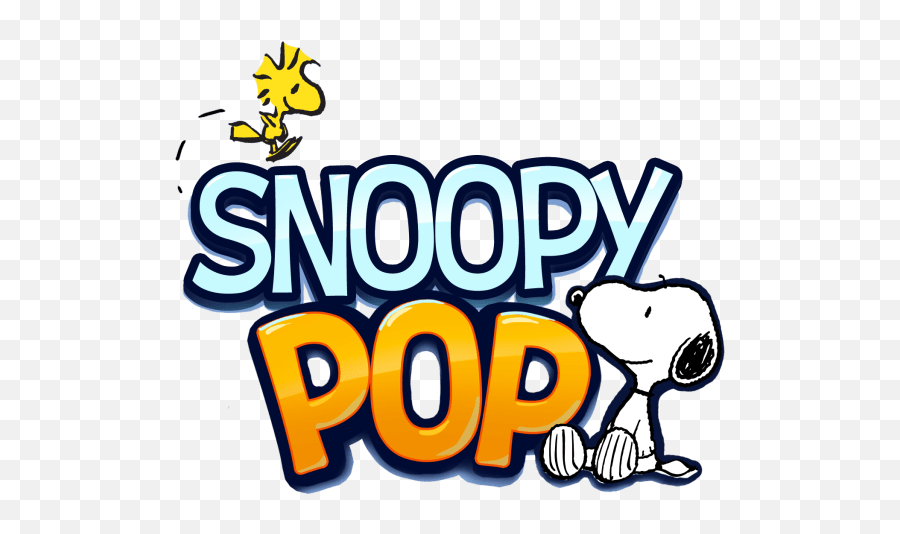 Download Snoopy Pop New Bubble Shooter Game By Jam City - Logo De Snoopy Png Emoji,Snoopy New Years Emoticons
