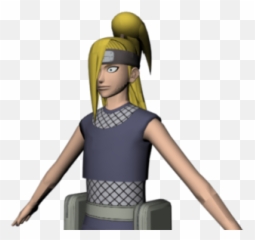 Deidara Anime Character Free 3d Model - Fictional Character Emoji,Animated Minion Emoticons