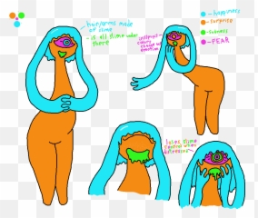 Pumpkin - Standing Around Emoji,Fear Emotion Drawing