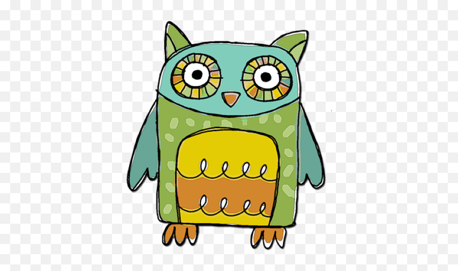 Home Emoji,Cartoon Owls With Different Emotions