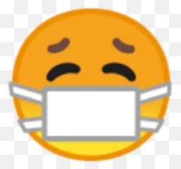 Noto Emoji Pie 1f637 - Face Icon With Mask,Emoji 37