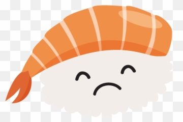 Png Free Library Stickers Sticker - Sushi Sticker Emoji,Facebook Emoticon Sushi