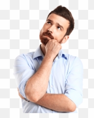 Thinking Man Download Transparent Png Image Png Arts Emoji,Thinking Emoji With Thinking Balloon Image Without Background