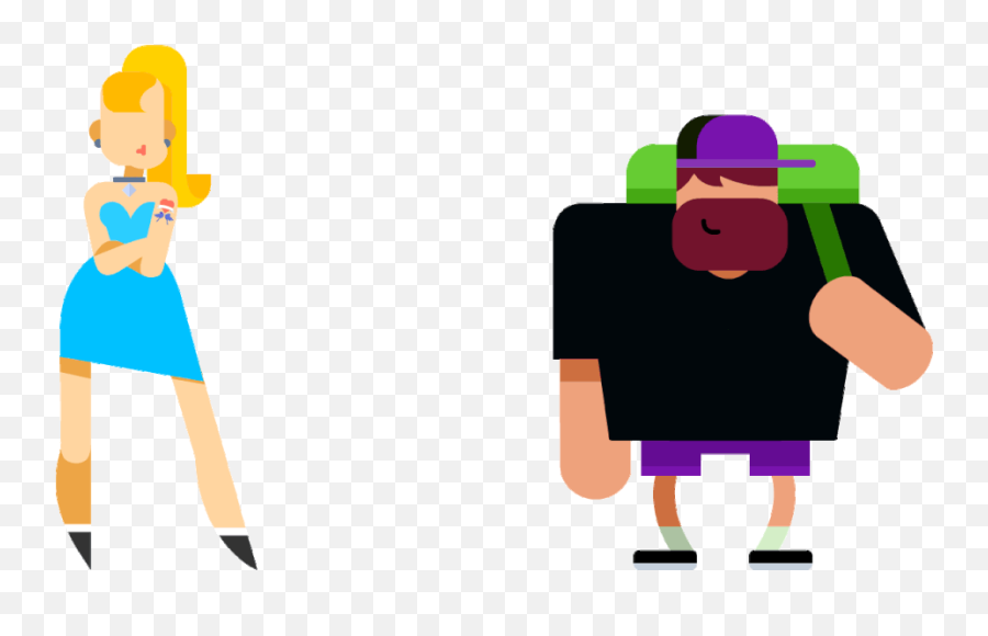 Characters Gif On Behance Animated Person Chewing Gum - Fictional Character Emoji,Chewing Emoji