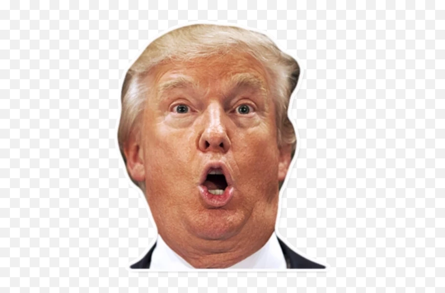 Donald Trump - Stickers For Whatsapp Trump Poggers Emoji,Donald Trump Emoji