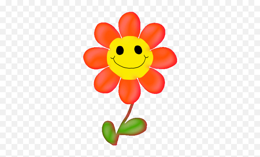 Happy Flower Sticker By Domitille Collardey Happy Flowers - Animated Happy Flower Gif Emoji,Spring Emoticon