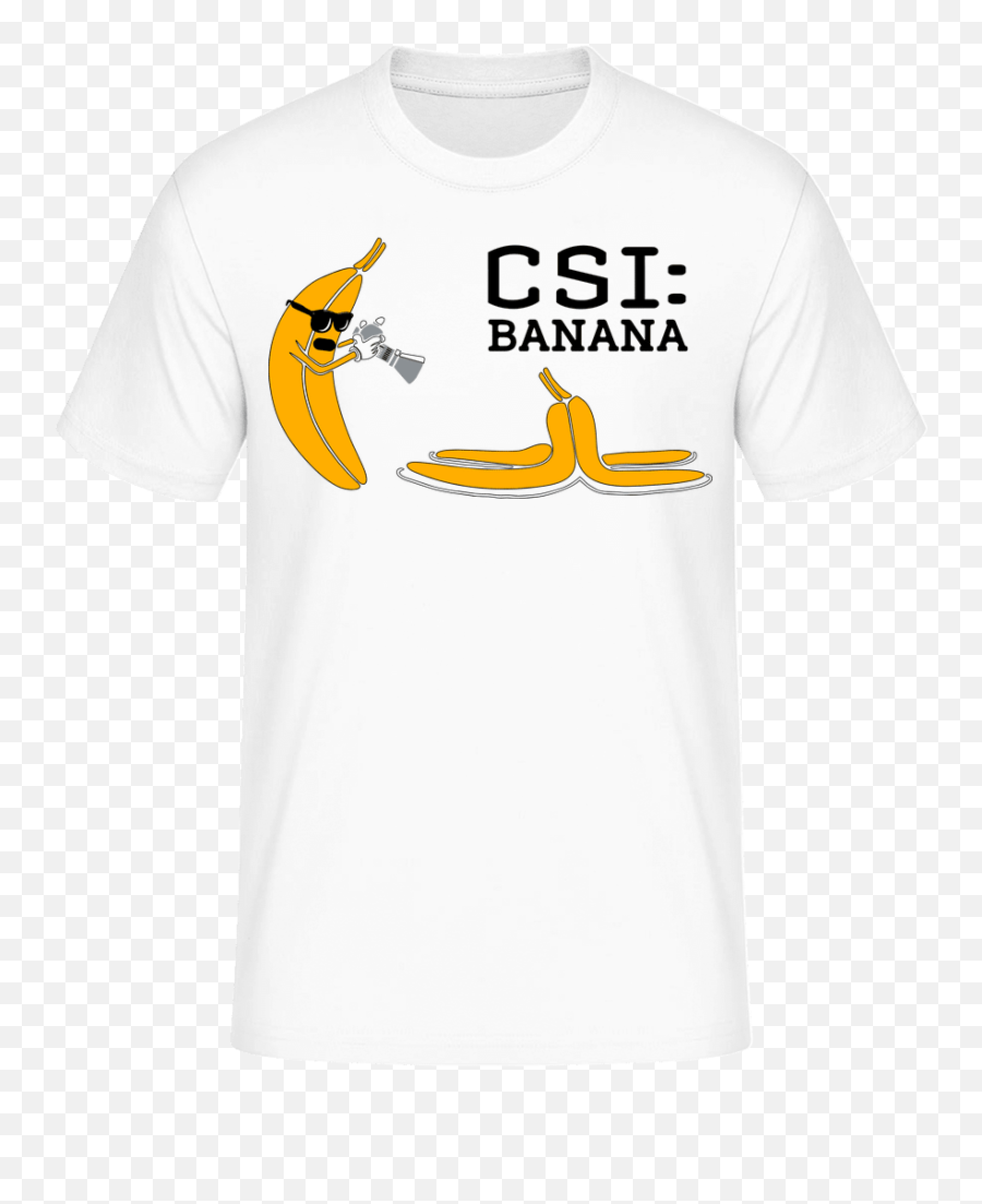 Csi Banana Männer Basic T - Unisex Emoji,Csi Miami Emoji